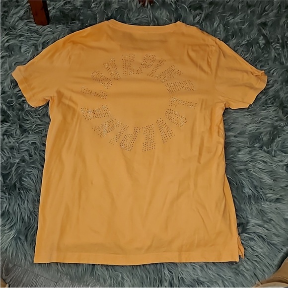 PINK Victoria's Secret Tops - VS Pink Womens Bling T-Shirt Size Large